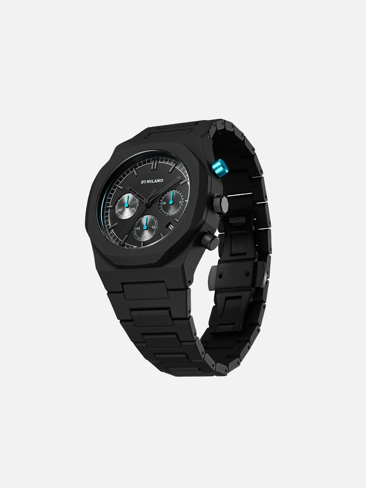Reloj D1Milano Polychrono Charcoal Black