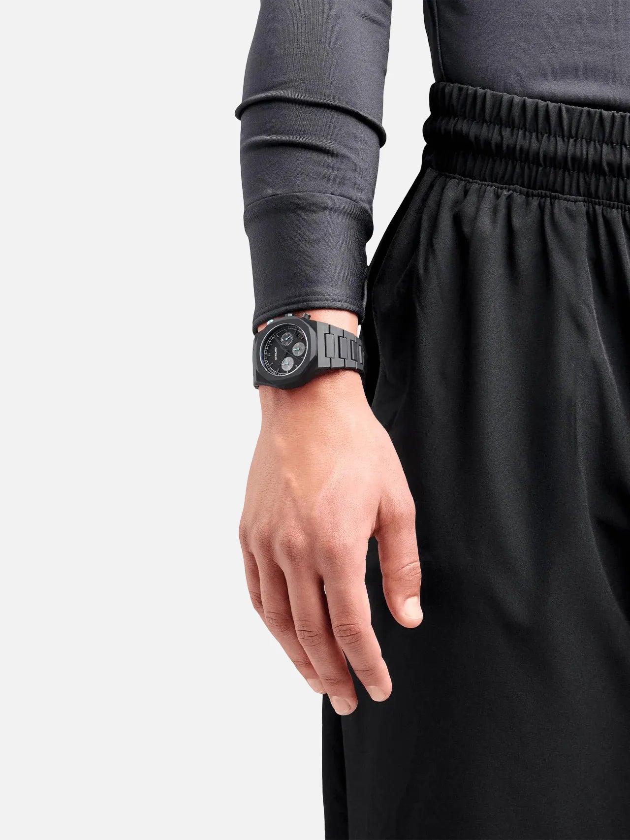 Reloj D1Milano Polychrono Charcoal Black