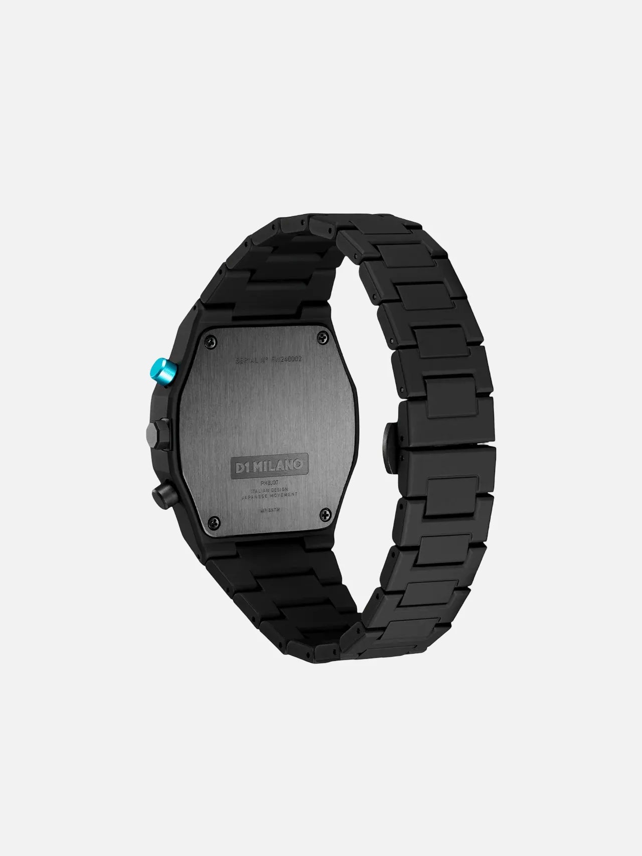 Reloj D1Milano Polychrono Charcoal Black