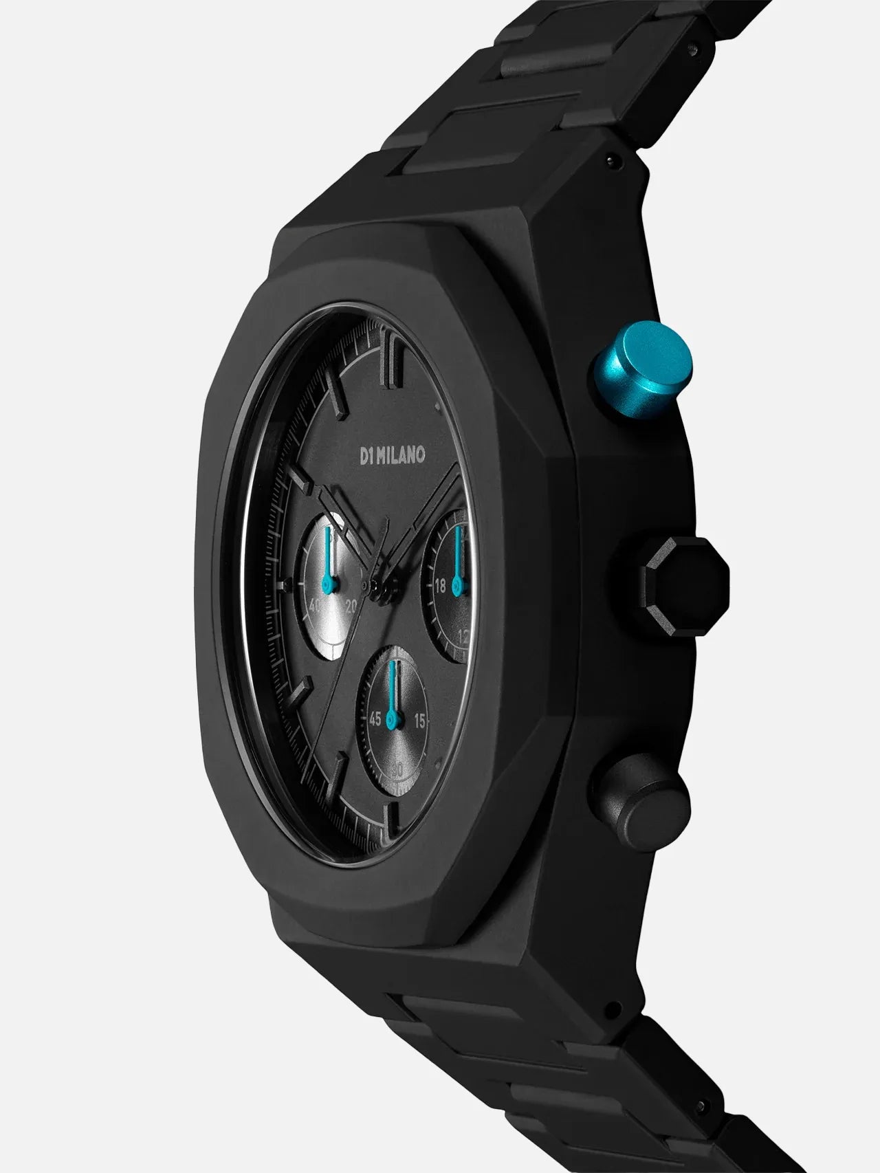 Reloj D1Milano Polychrono Charcoal Black