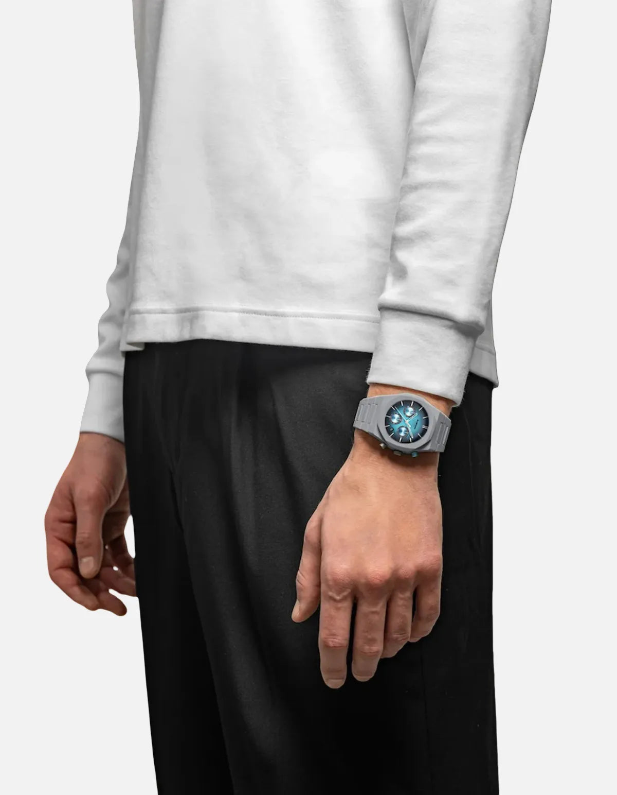 Reloj D1MILANO Polychrono Ice Phantom