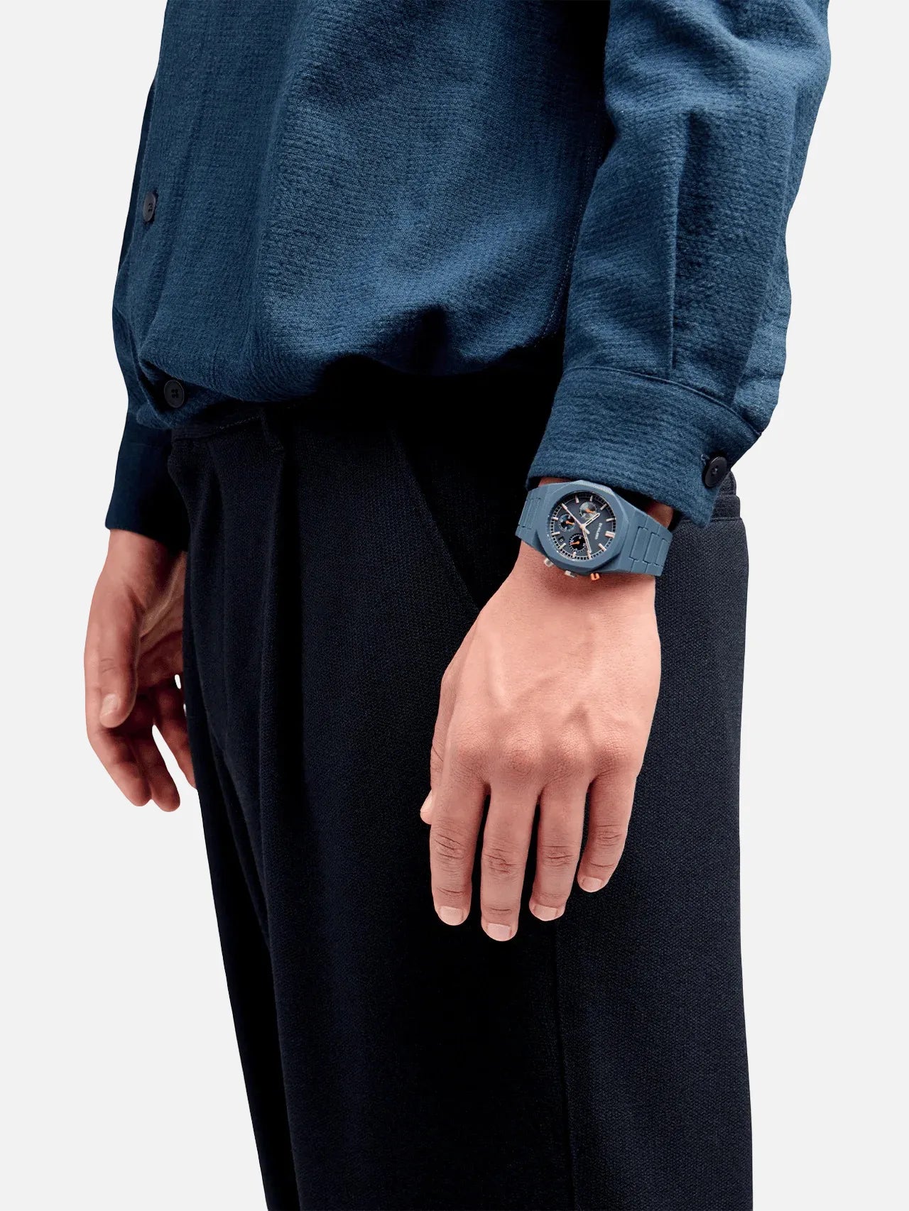 Reloj D1Milano Polychrono Neptune Blue