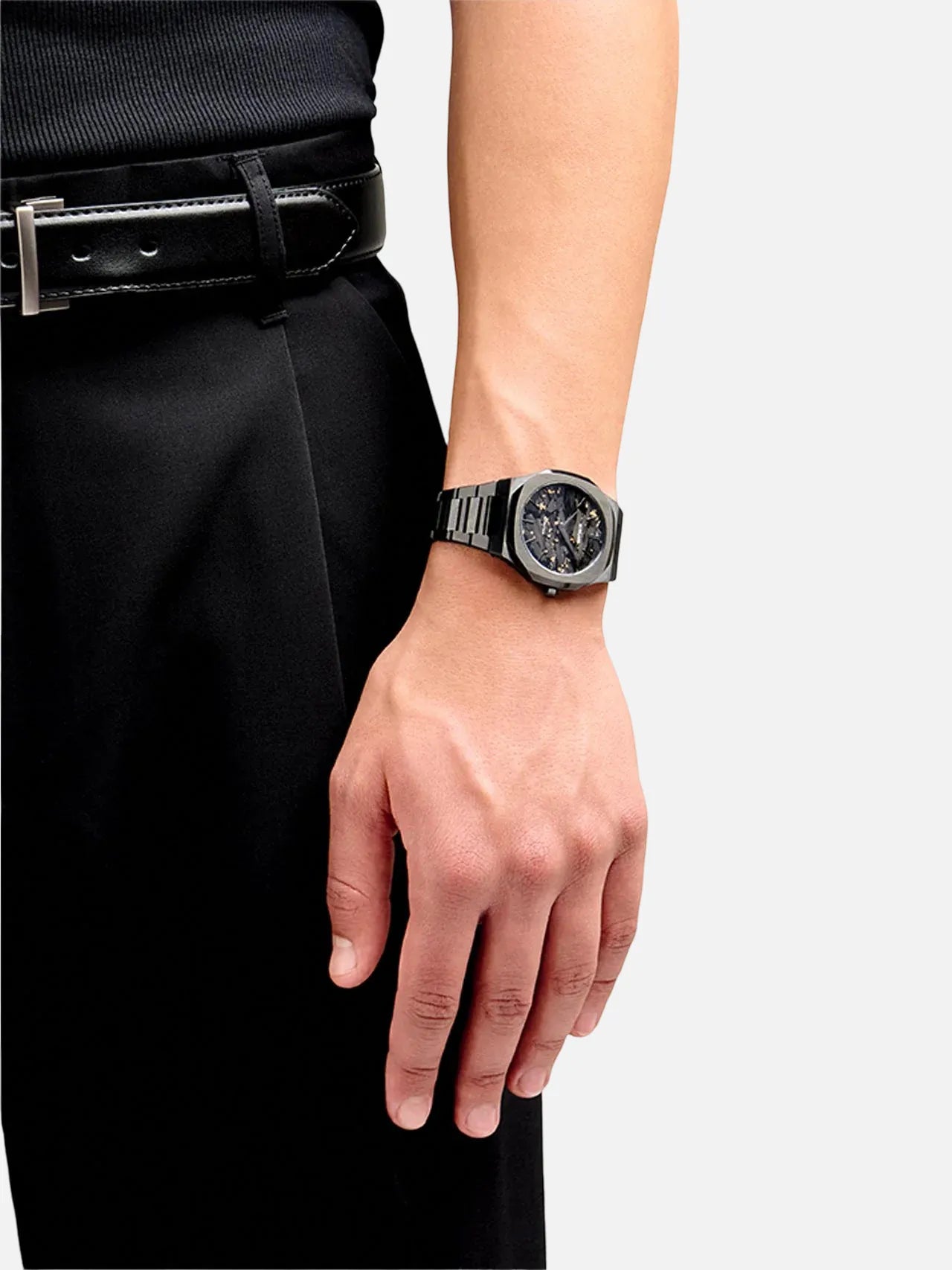 Reloj D1Milano Ultra Thin Black DLC
