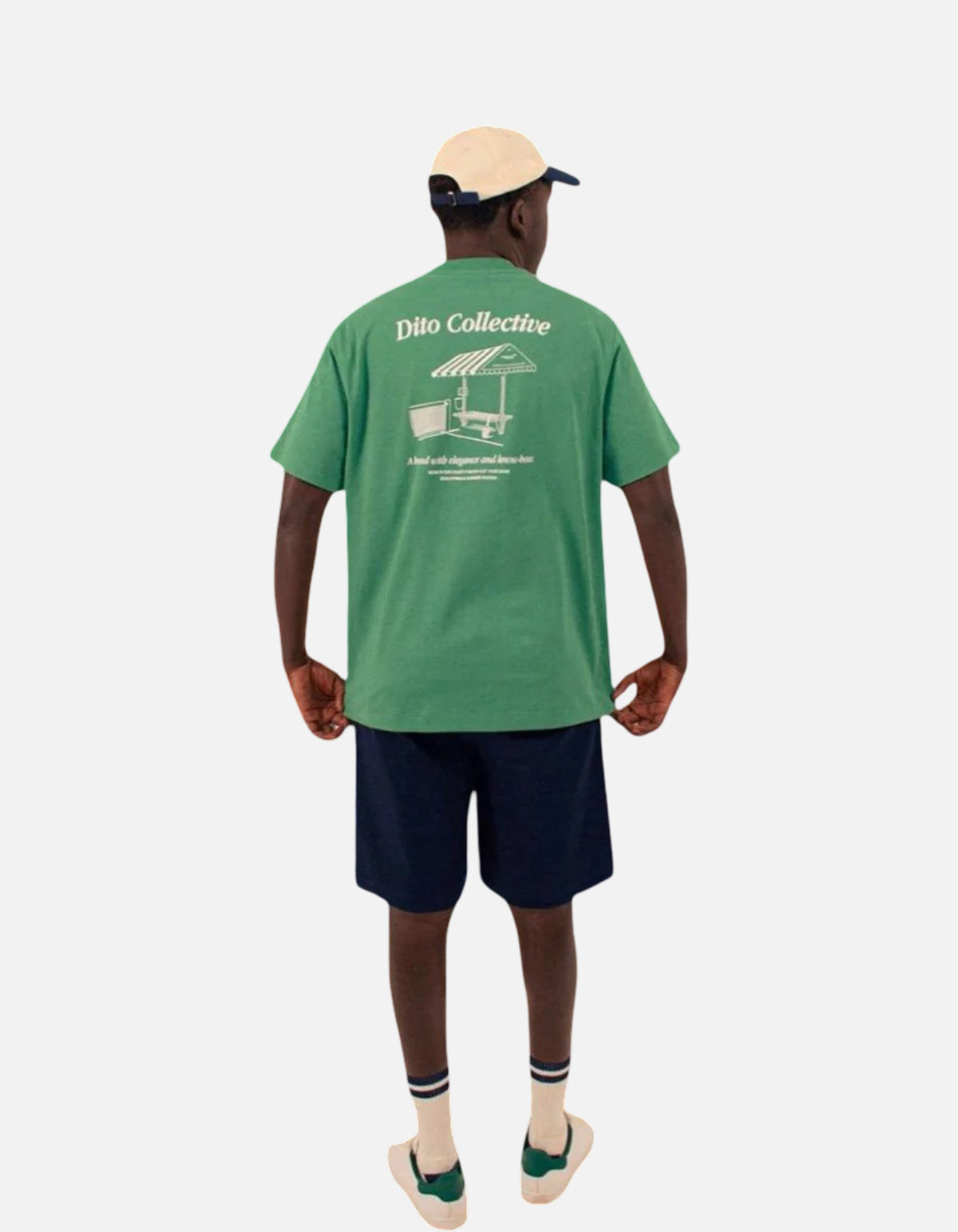 Camiseta Green Tennis Bench de Dito Collective