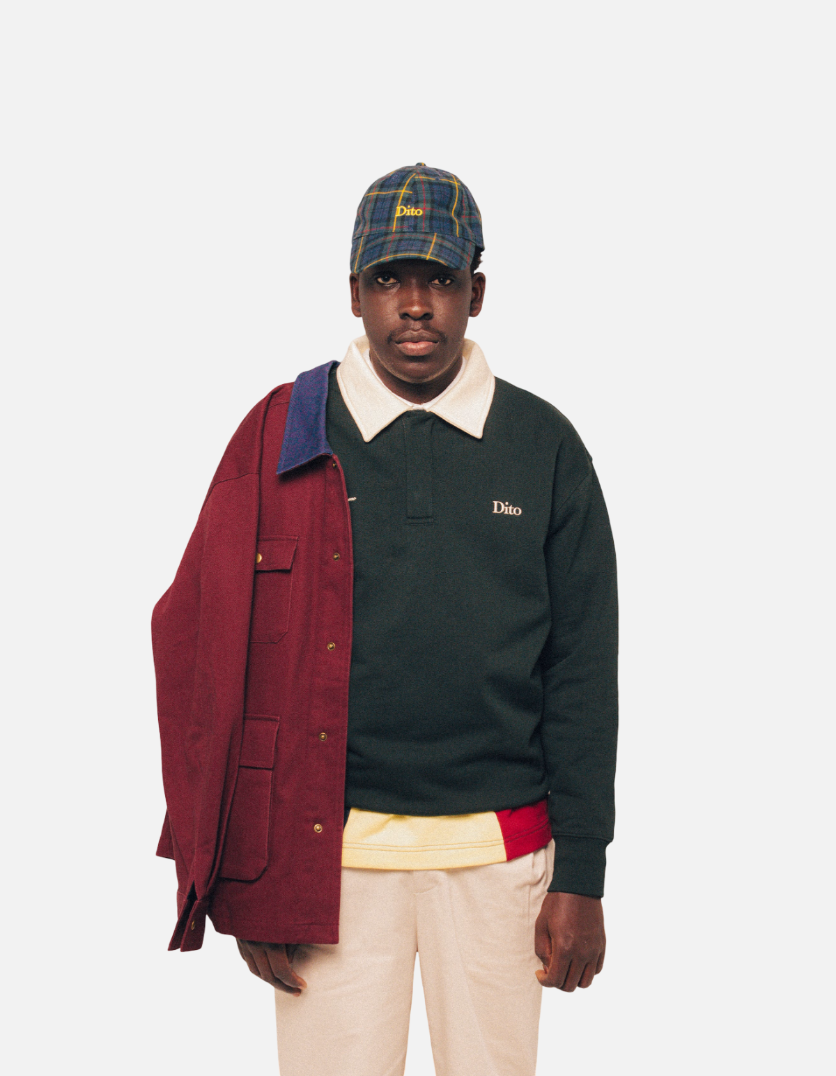 Quarter Zip Green de Dito