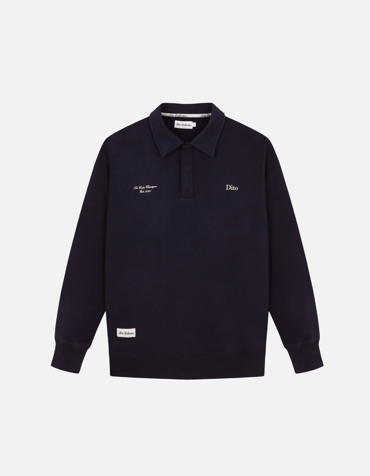 Navy Quarter Zip de Dito