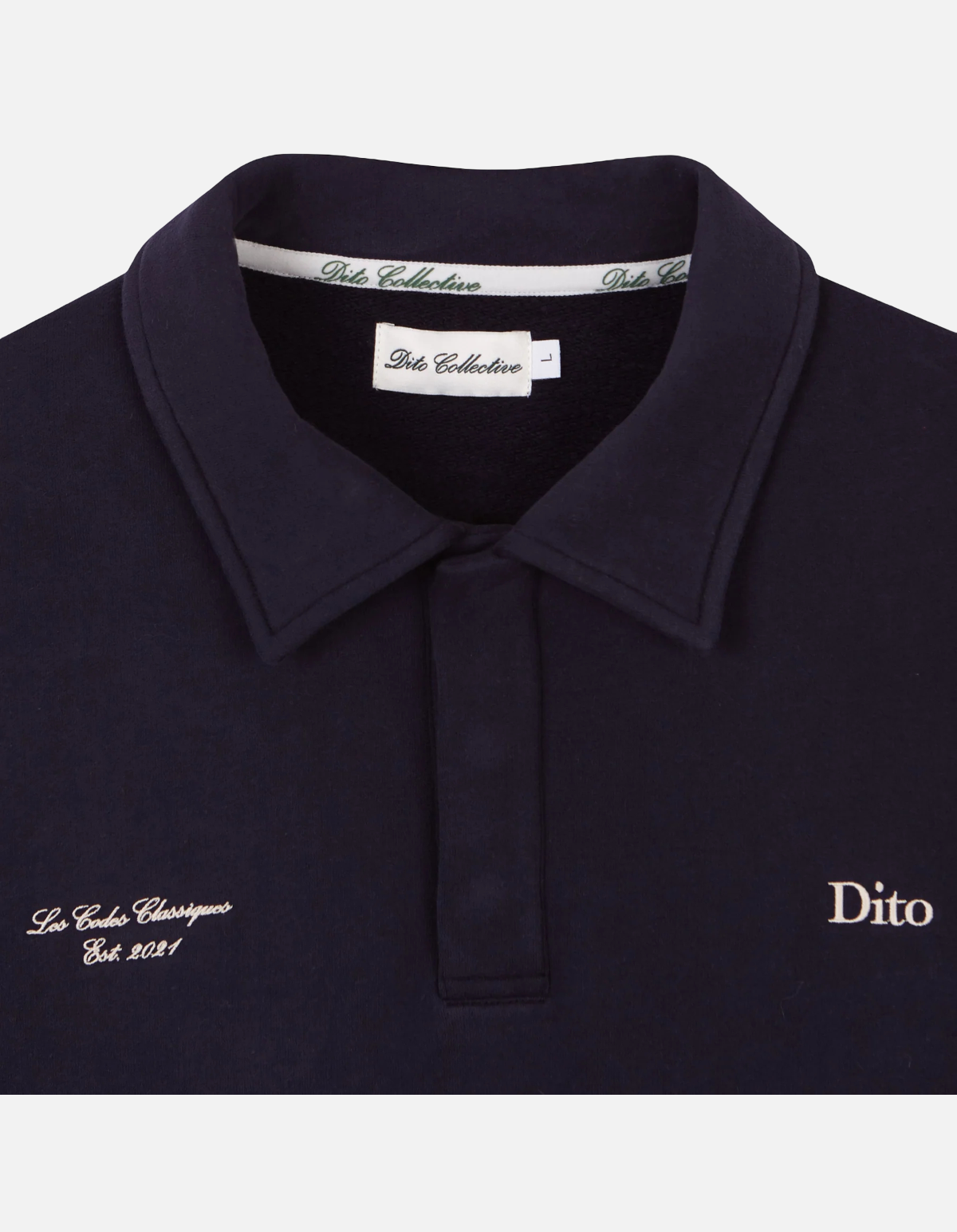 Navy Quarter Zip de Dito