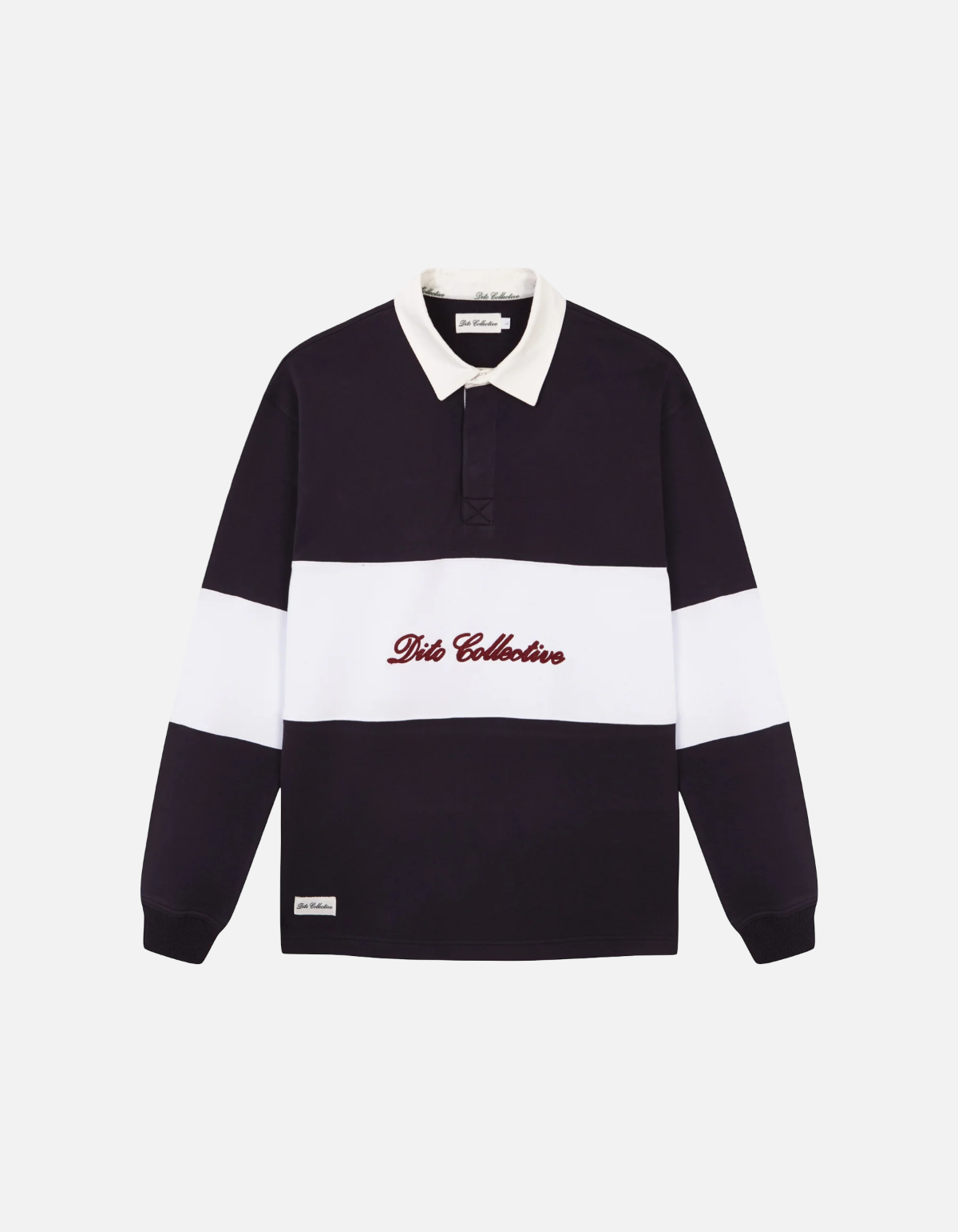 Polo Rugby Navy Blanco de Dito