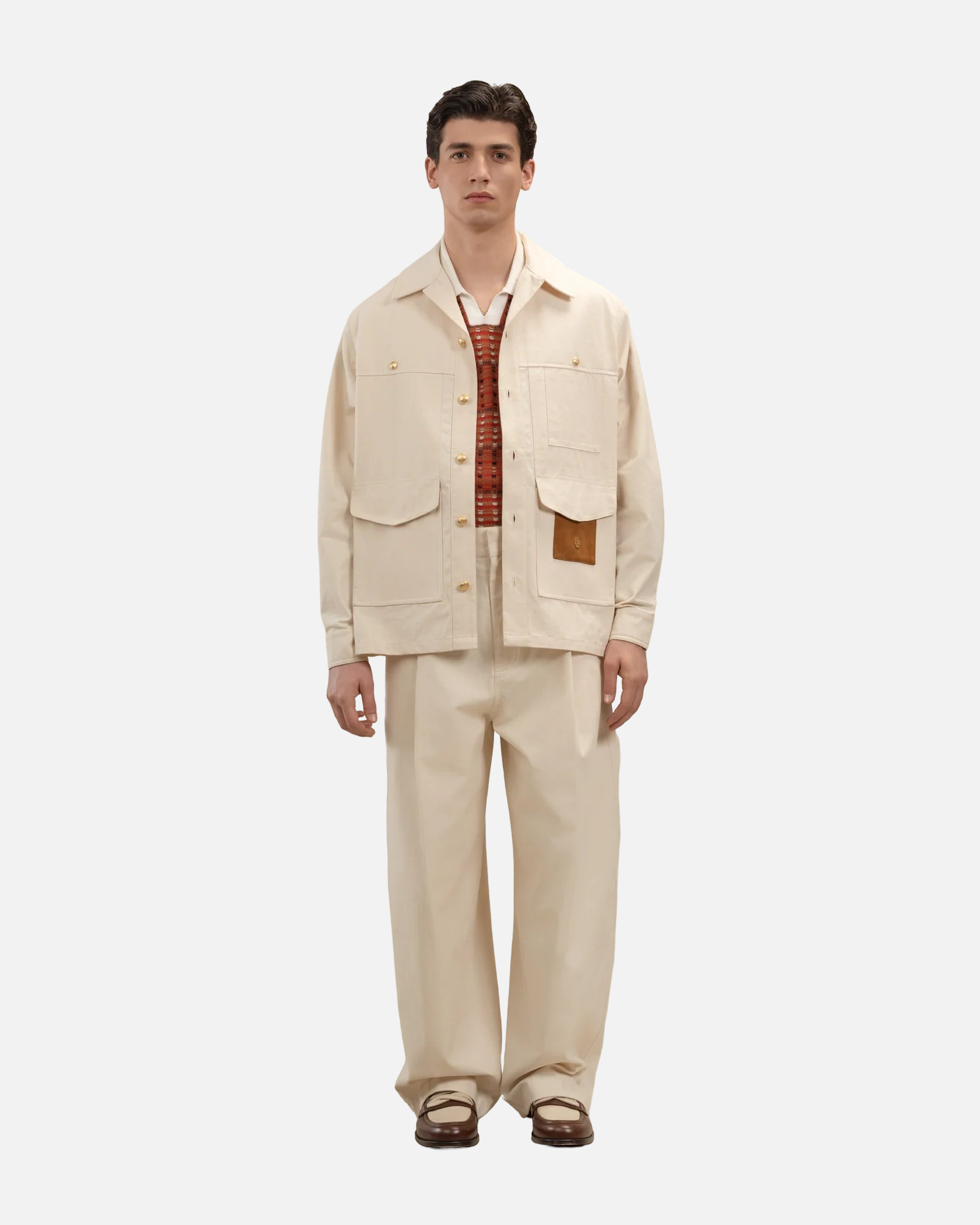 Chaqueta de algodón con bolsillos de Drôle de Monsieur