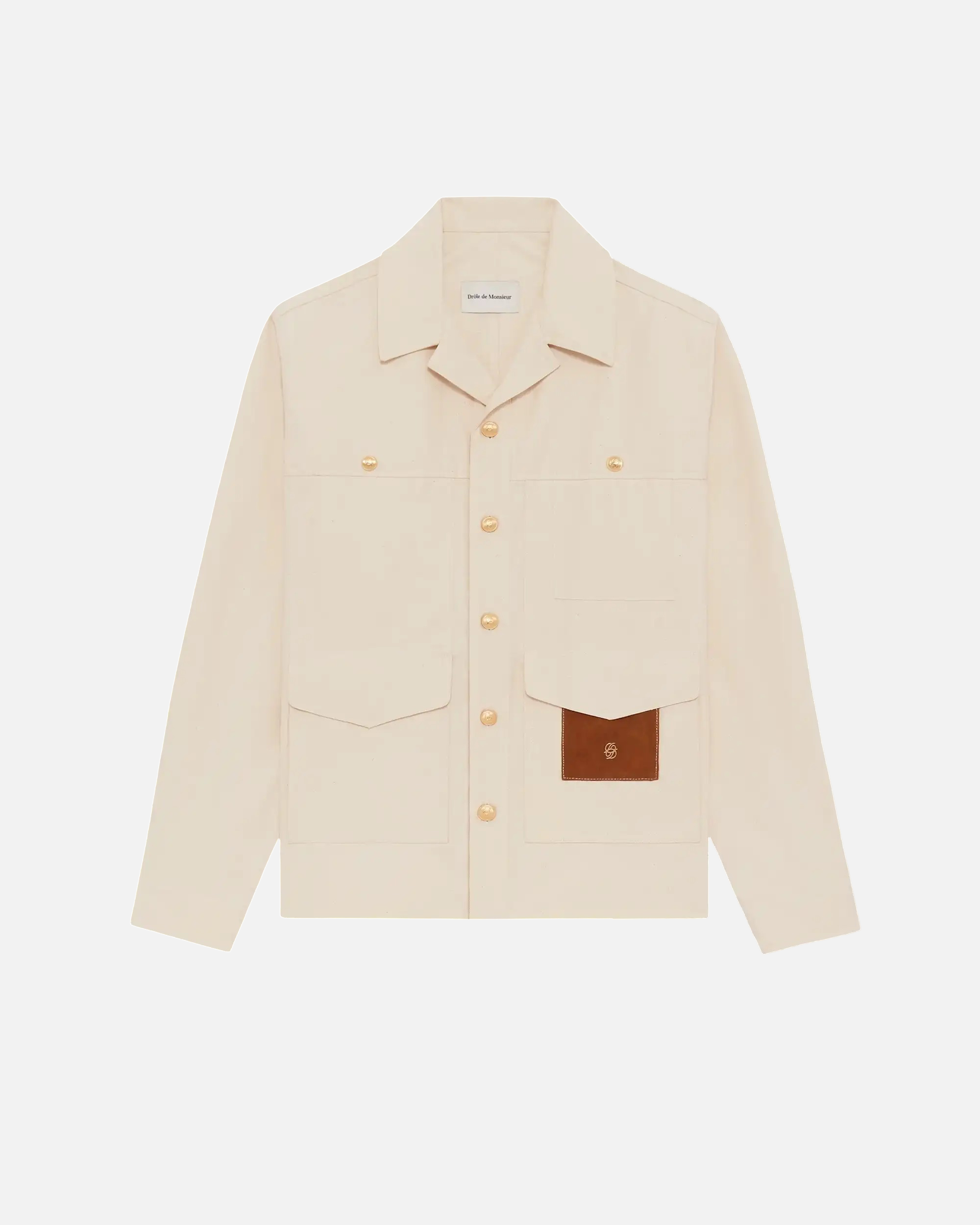 Chaqueta de algodón con bolsillos de Drôle de Monsieur