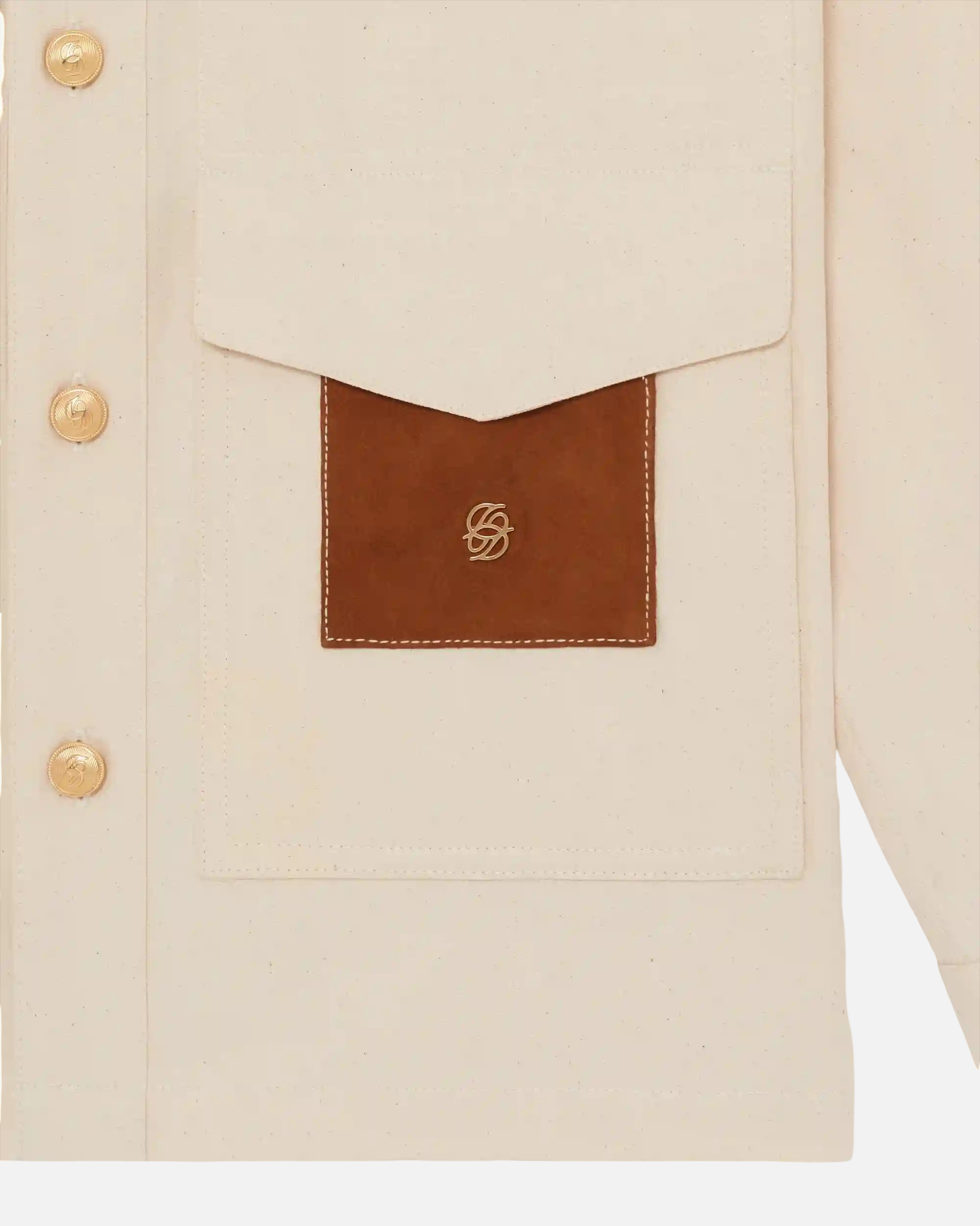 Chaqueta de algodón con bolsillos de Drôle de Monsieur