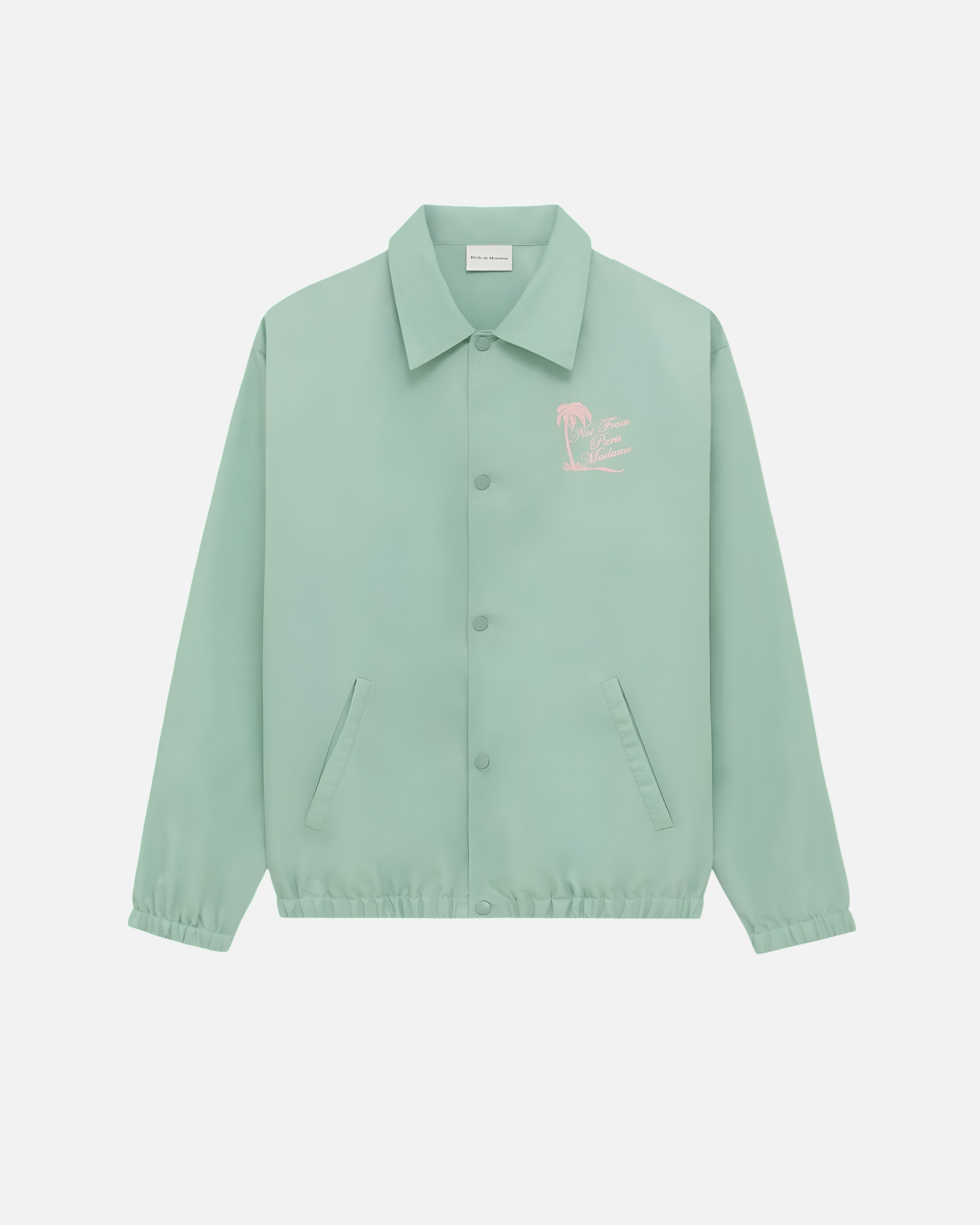 Chaqueta Palmier en verde agua de Drôle de Monsieur