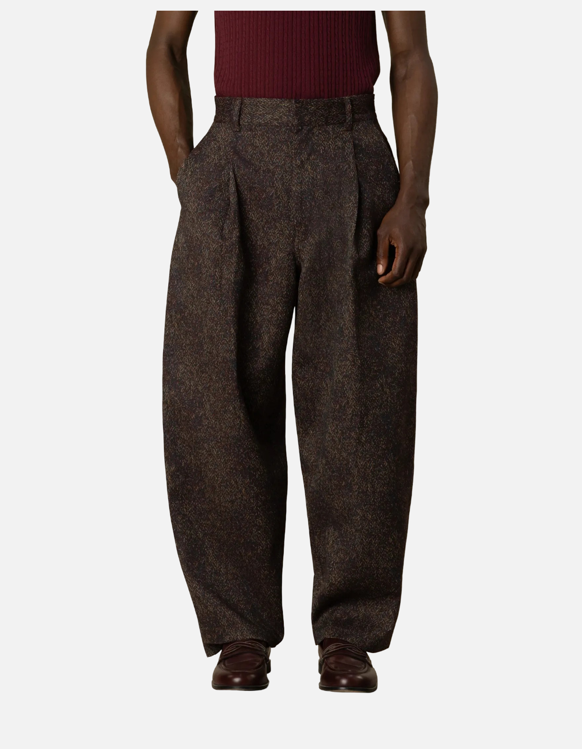 Pantalón Ballon Jacquard de Drôle de Monsieur