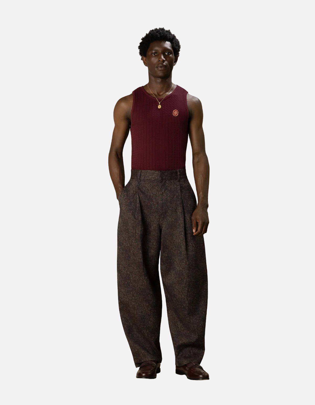 Pantalón Ballon Jacquard de Drôle de Monsieur