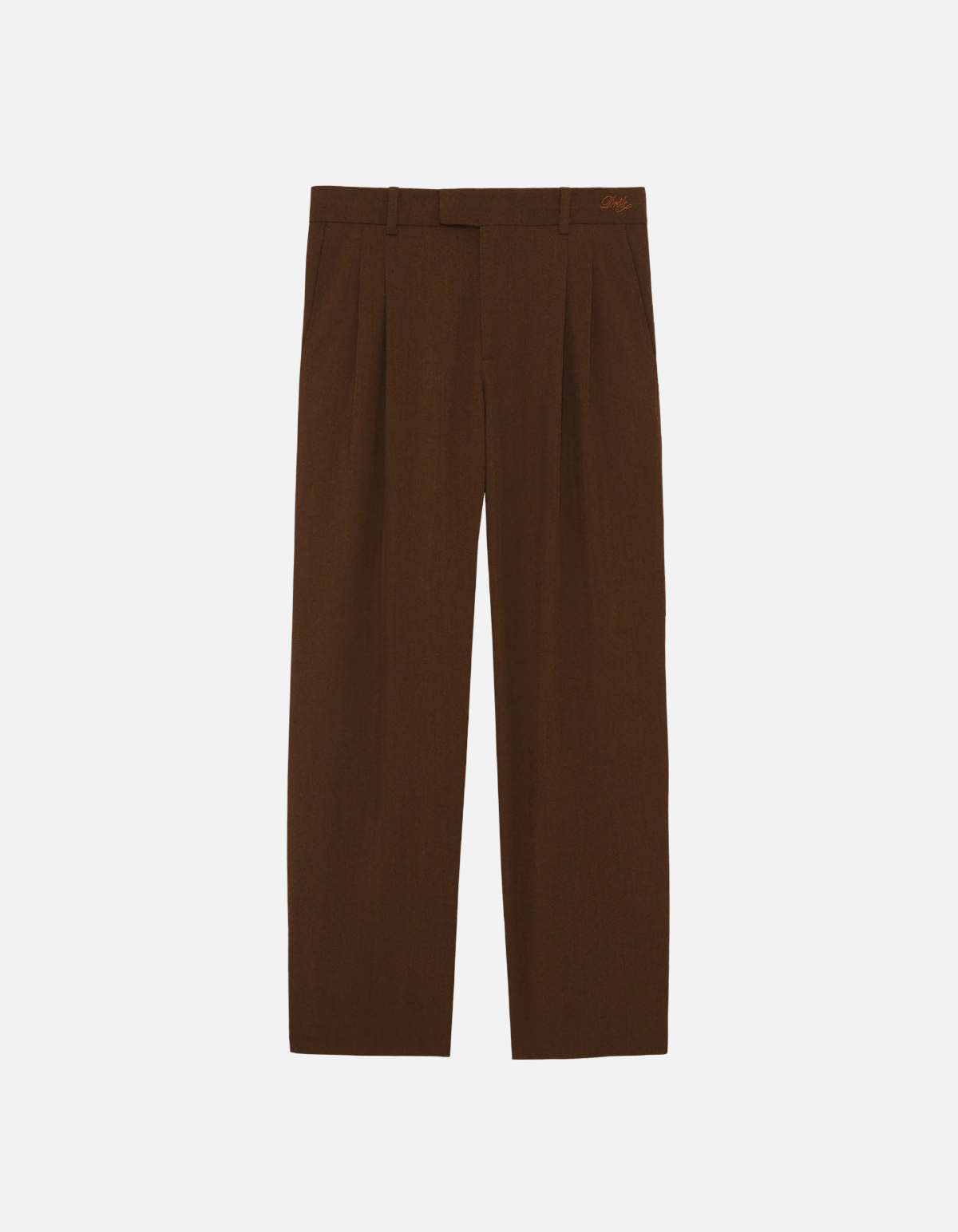 Pantalones Golfista de Sarga de Lana de Drôle de Monsieur