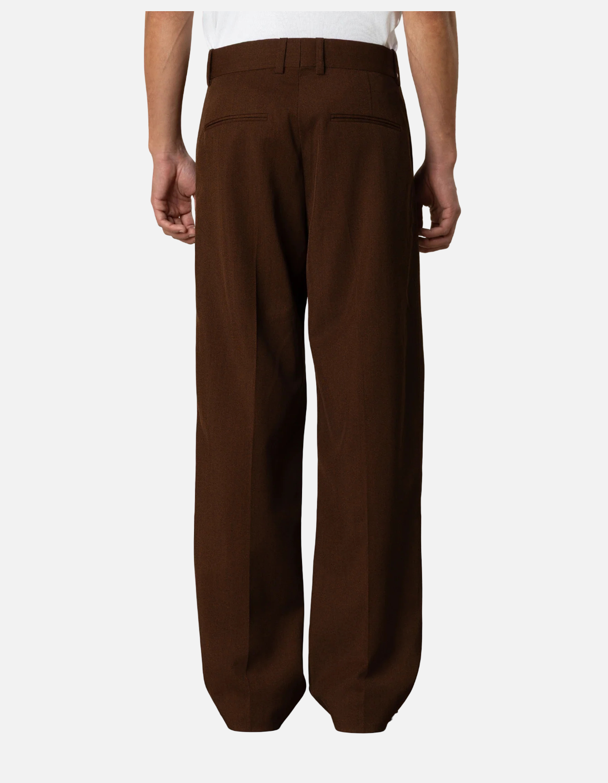 Pantalones Golfista de Sarga de Lana de Drôle de Monsieur