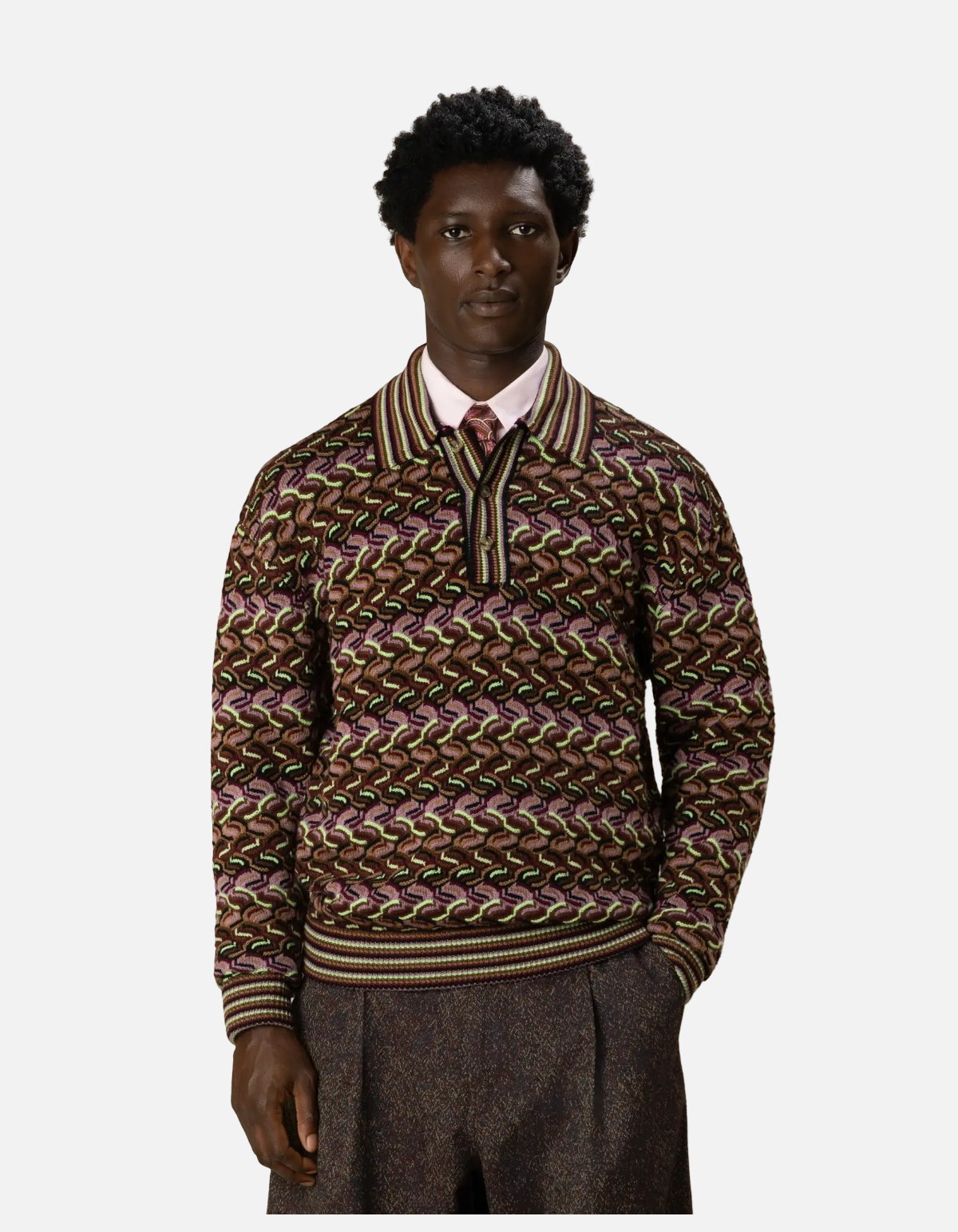 Polo multicolor Coogie de Drôle de Monsieur