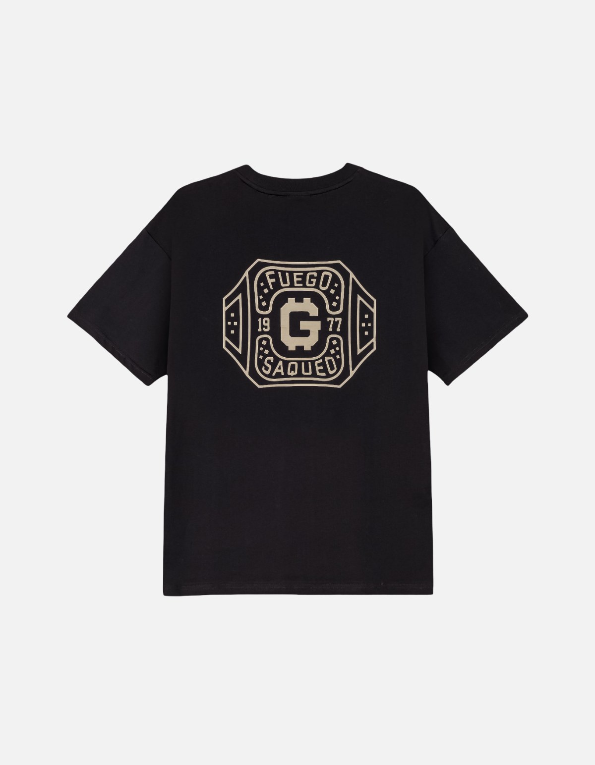 Camiseta Sho Nuff Classic Fit Black de Grimey