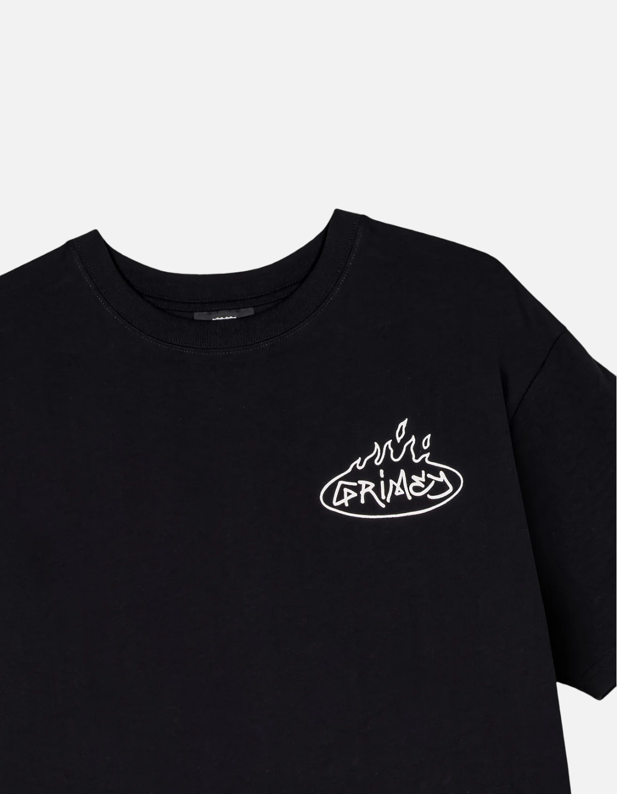 Camiseta The Character Classic Fit Black de Grimey