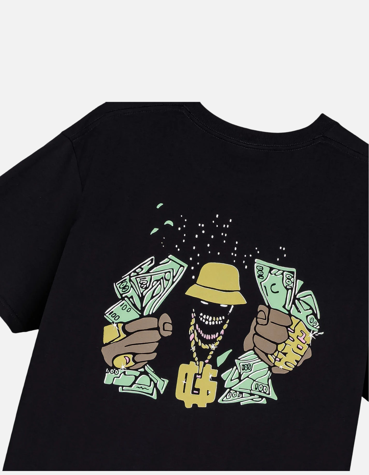 Camiseta The Character Classic Fit Black de Grimey