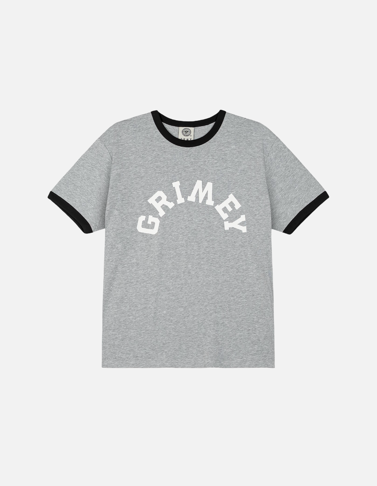 Camiseta 100 Miles Ringer Grey de Grimey