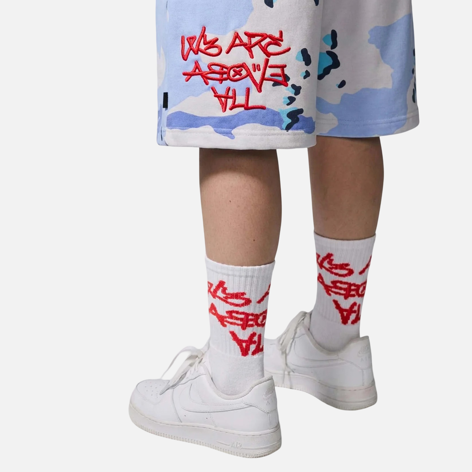 Pantalón Corto Concreat Jungle Boxy Blue Camo