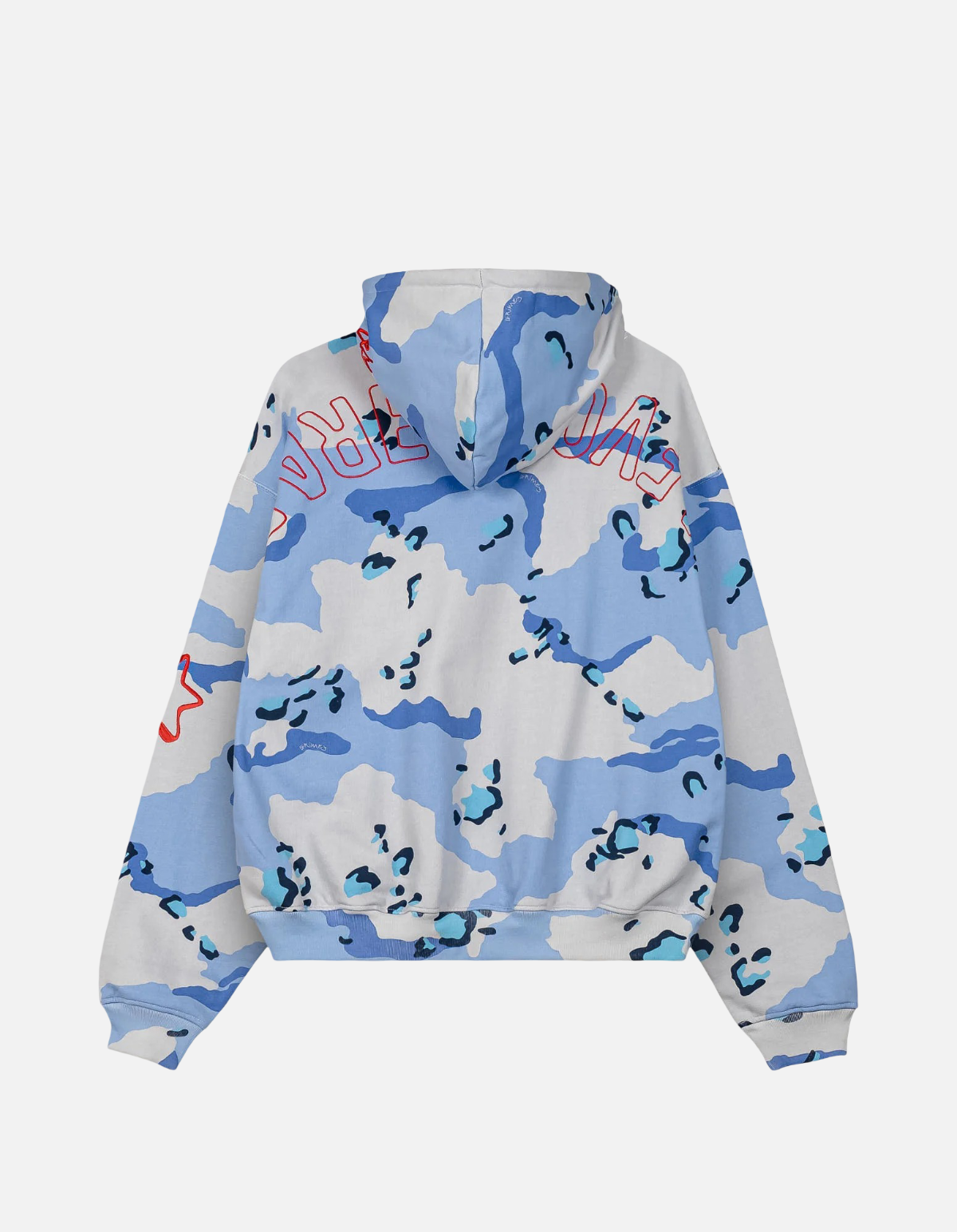 Sudadera Concreat Jungle Boxy Blue Camo