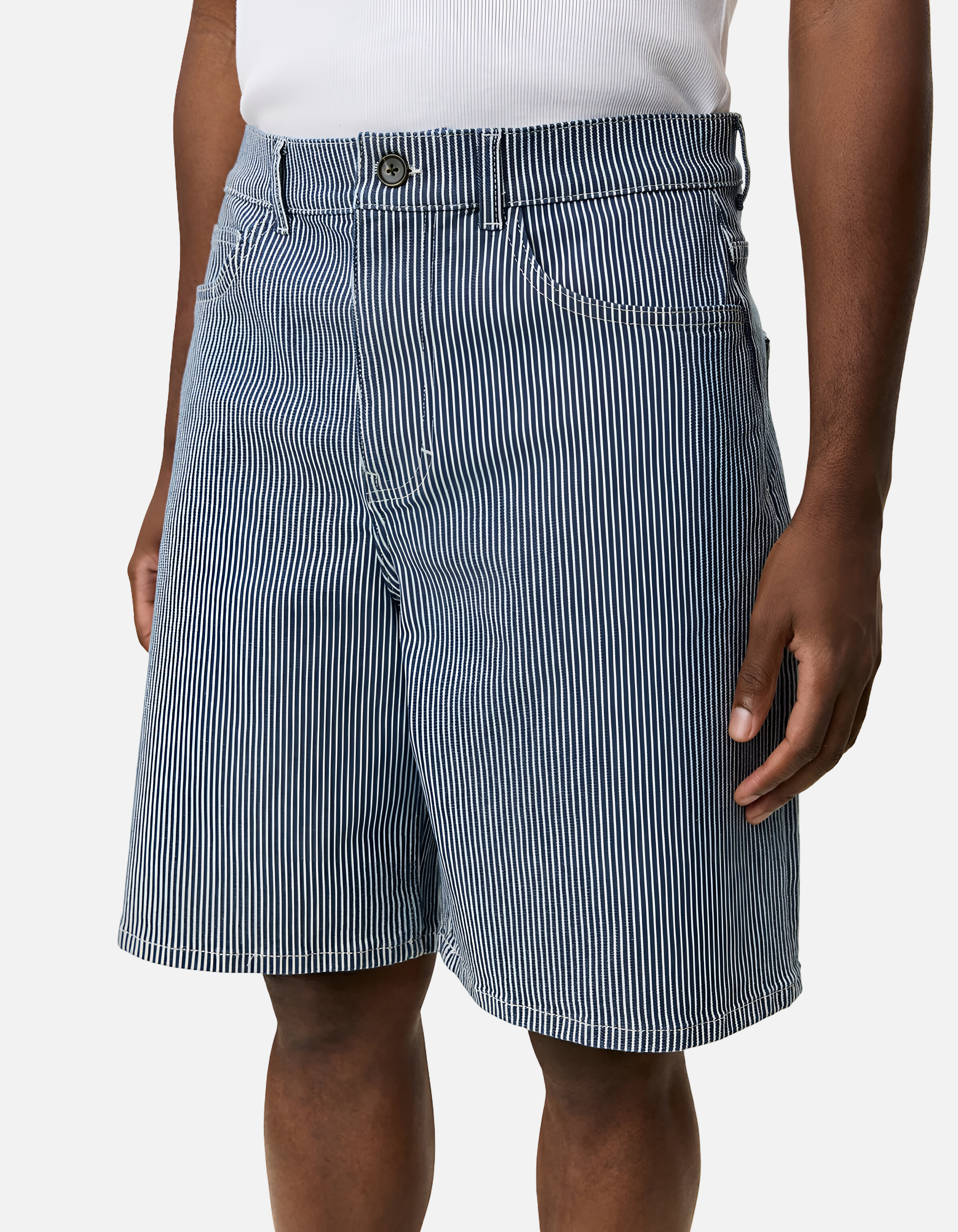 Shorts Ryder de Les Deux a rayas