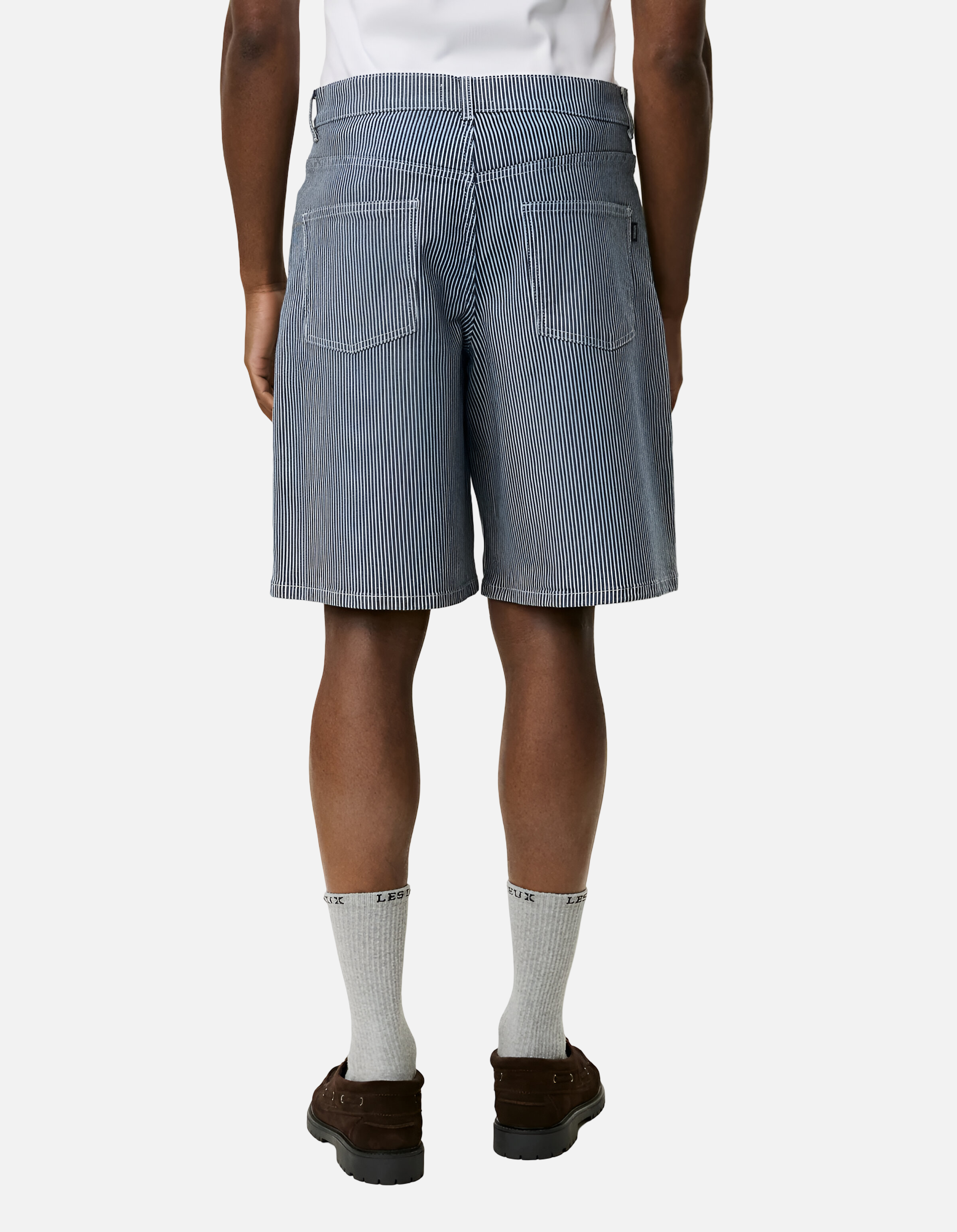 Shorts Ryder de Les Deux a rayas