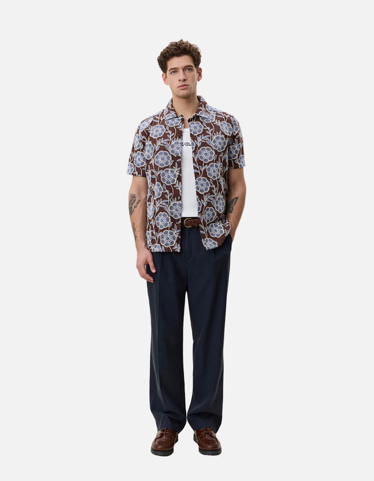 Camisa Flower AOE SS de Les Deux
