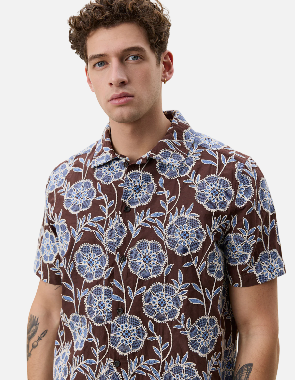 Camisa Flower AOE SS de Les Deux