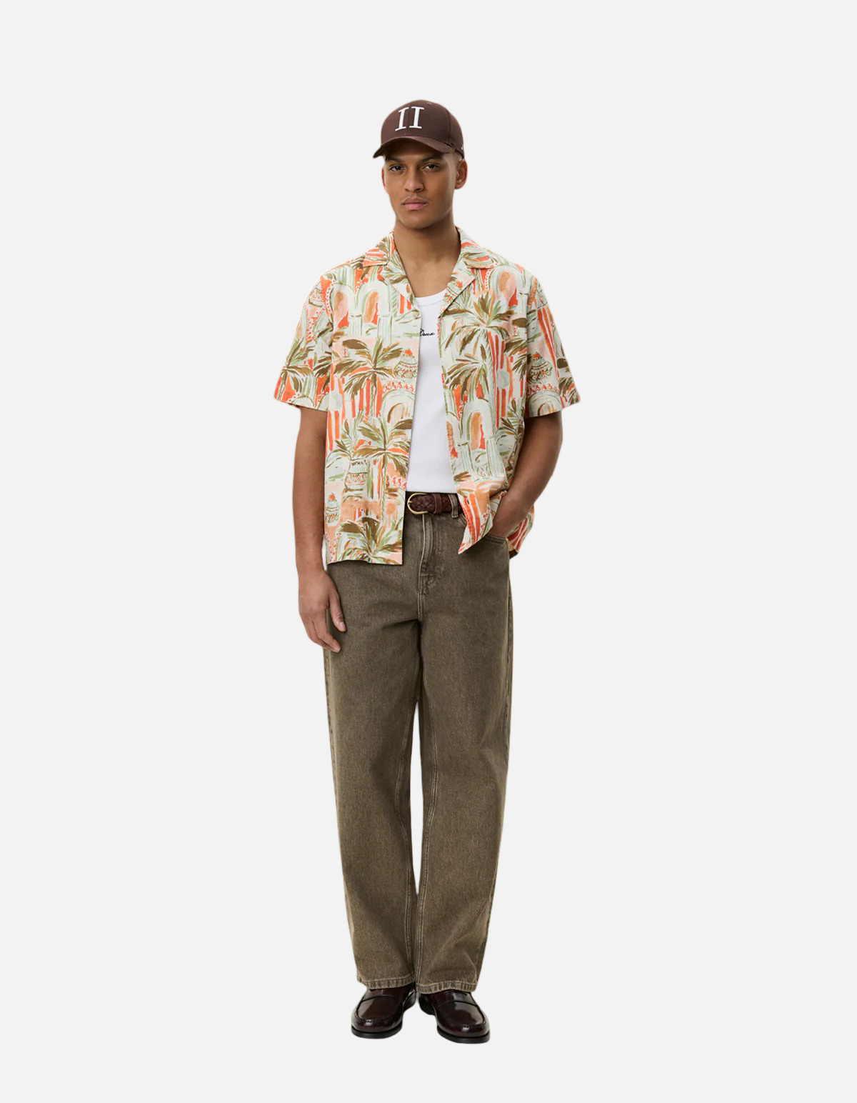 Camisa Palm OPS SS De Les Deux