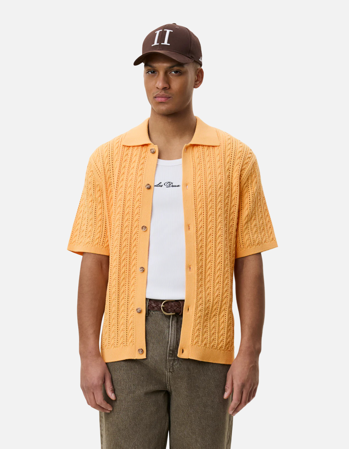 Camisa De Punto Trenzado de Les Deux