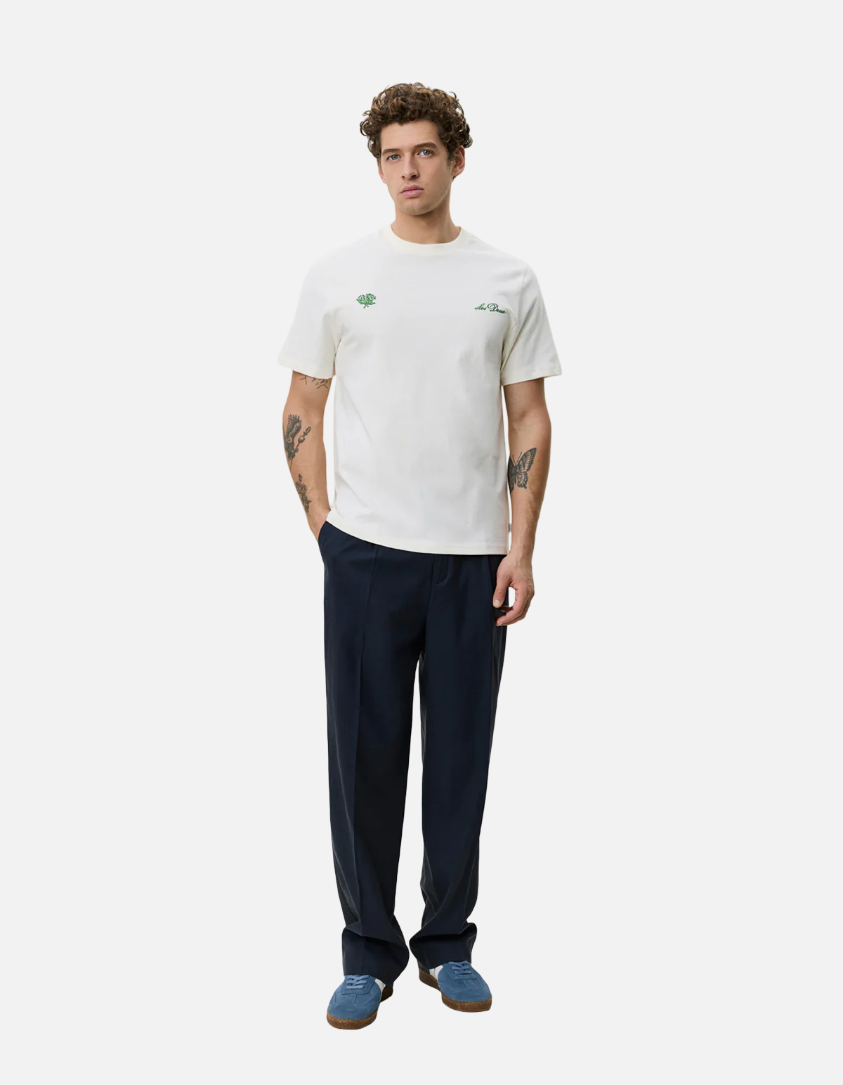 Camiseta Deux Blanca de Les Deux