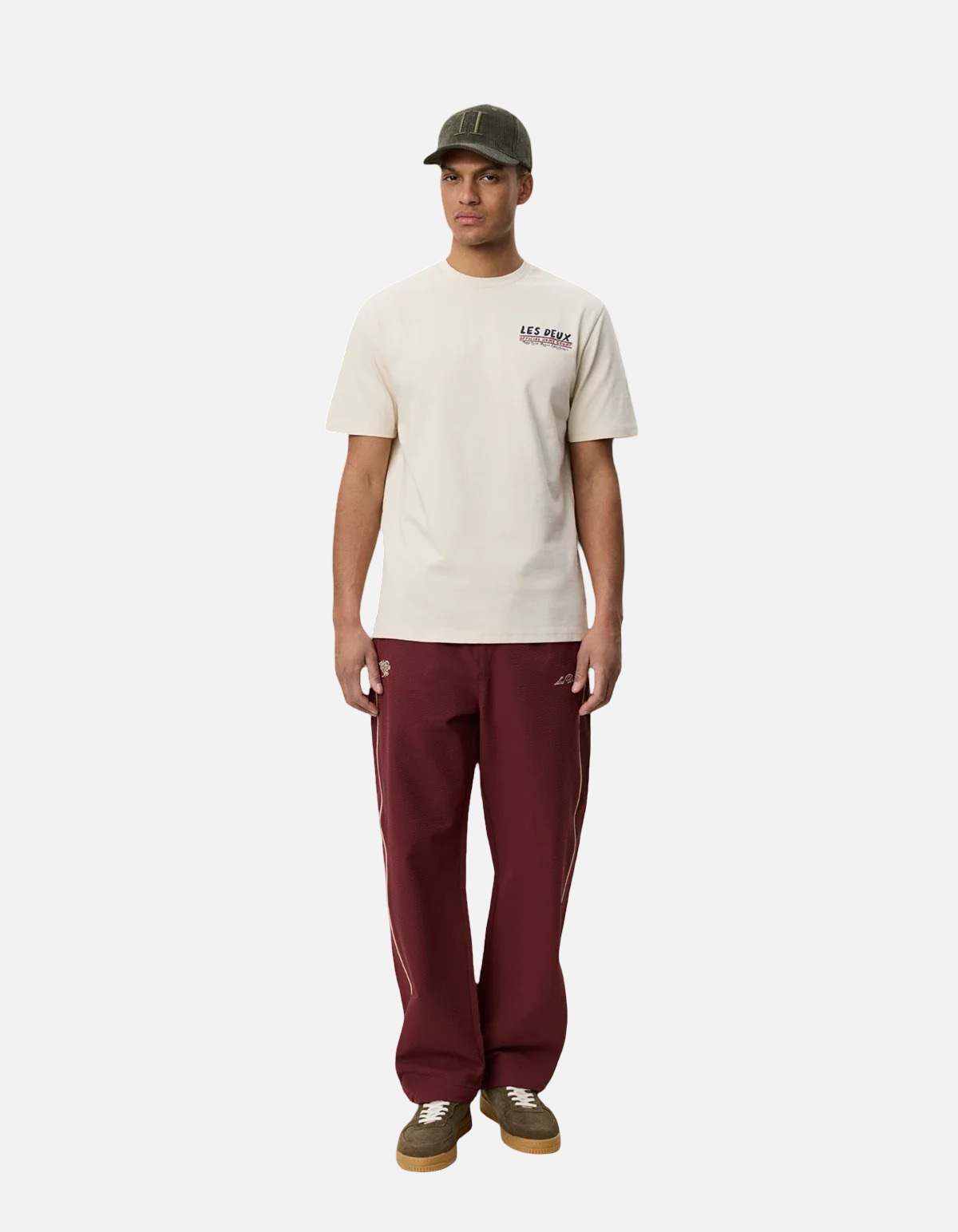 Camiseta Record en beige de Les Deux