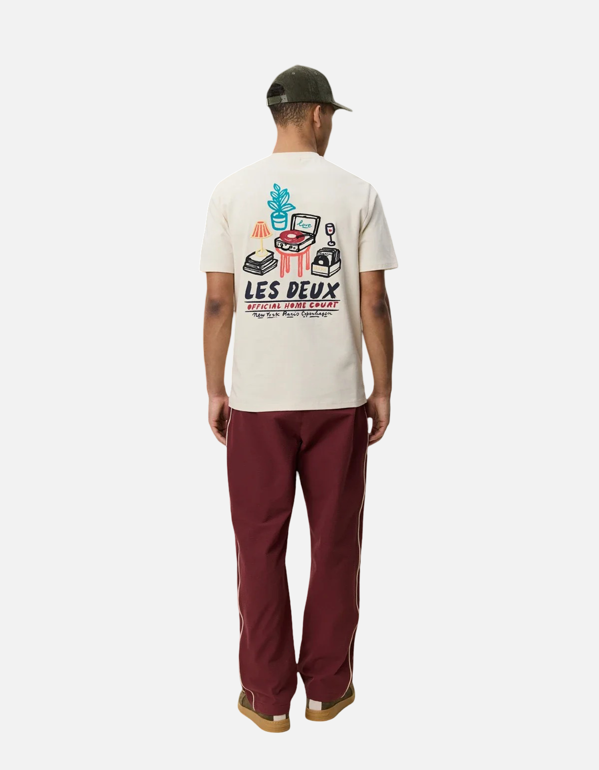 Camiseta Record en beige de Les Deux