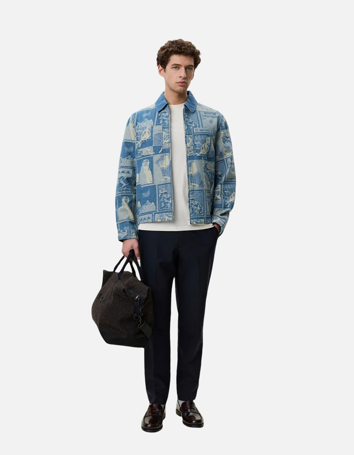 Chaqueta Jacquard estampada de Les Deux