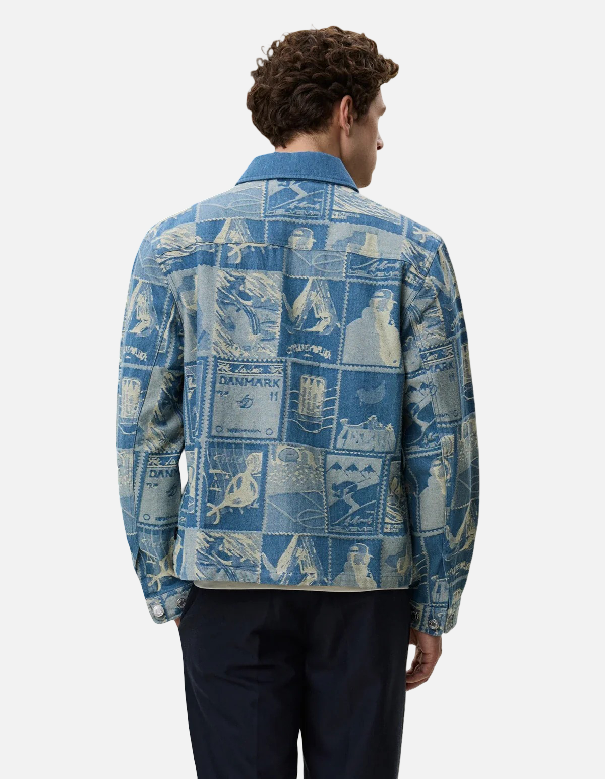 Chaqueta Jacquard estampada de Les Deux