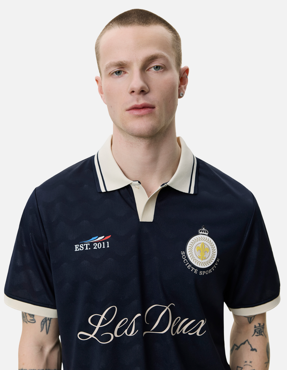 Camiseta Football France De Les Deux