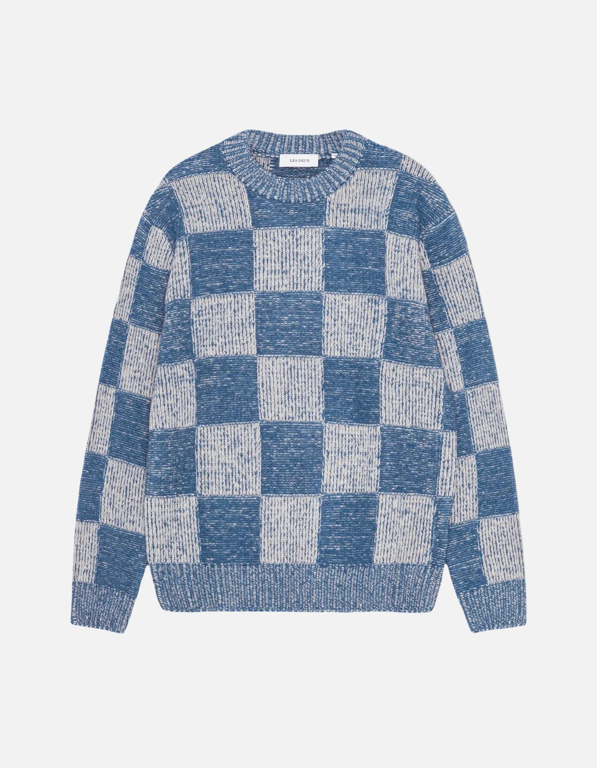 Jersey azul a cuadros de Les Deux