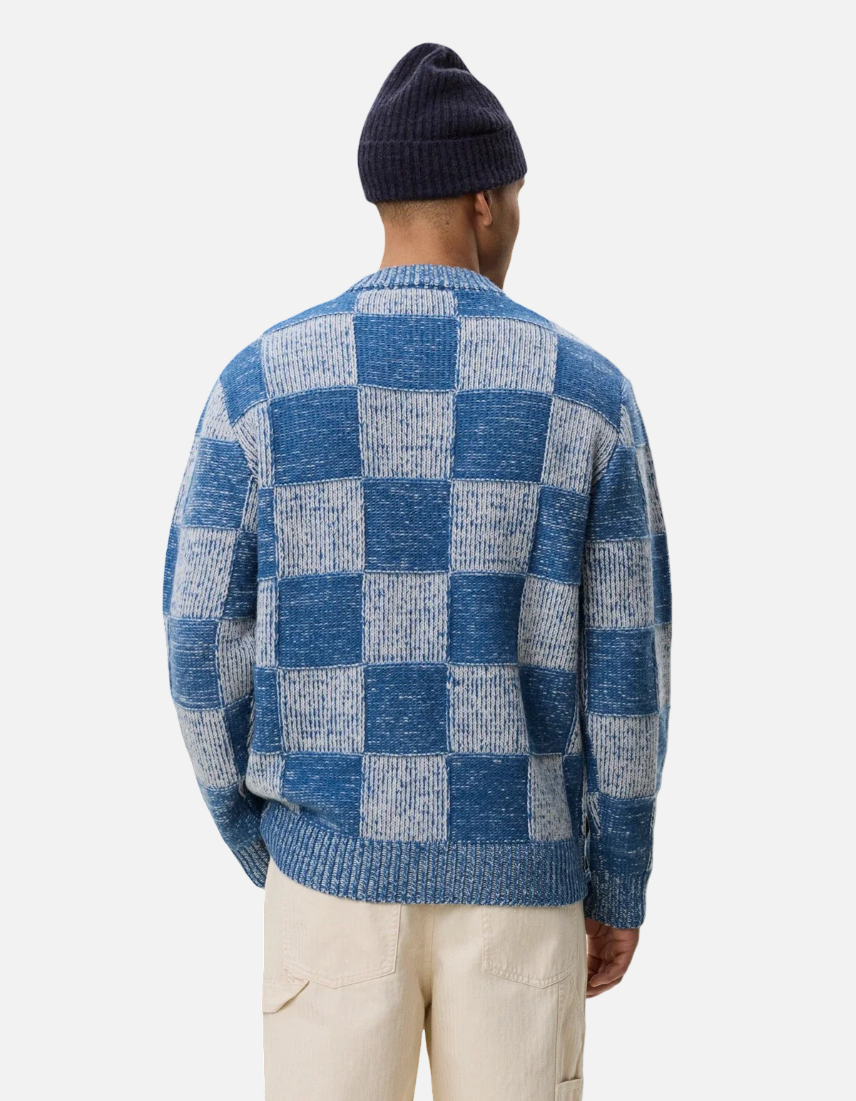 Jersey azul a cuadros de Les Deux