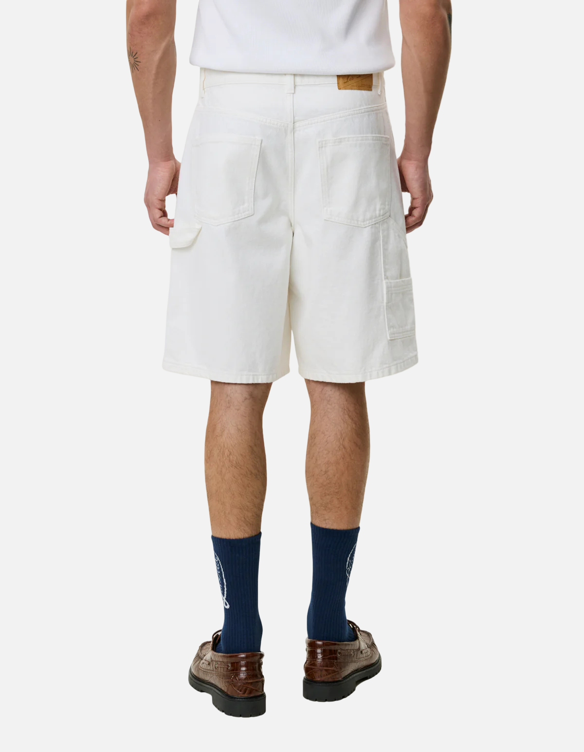 Pantalón Carpenter Denim En Beige de Les Deux
