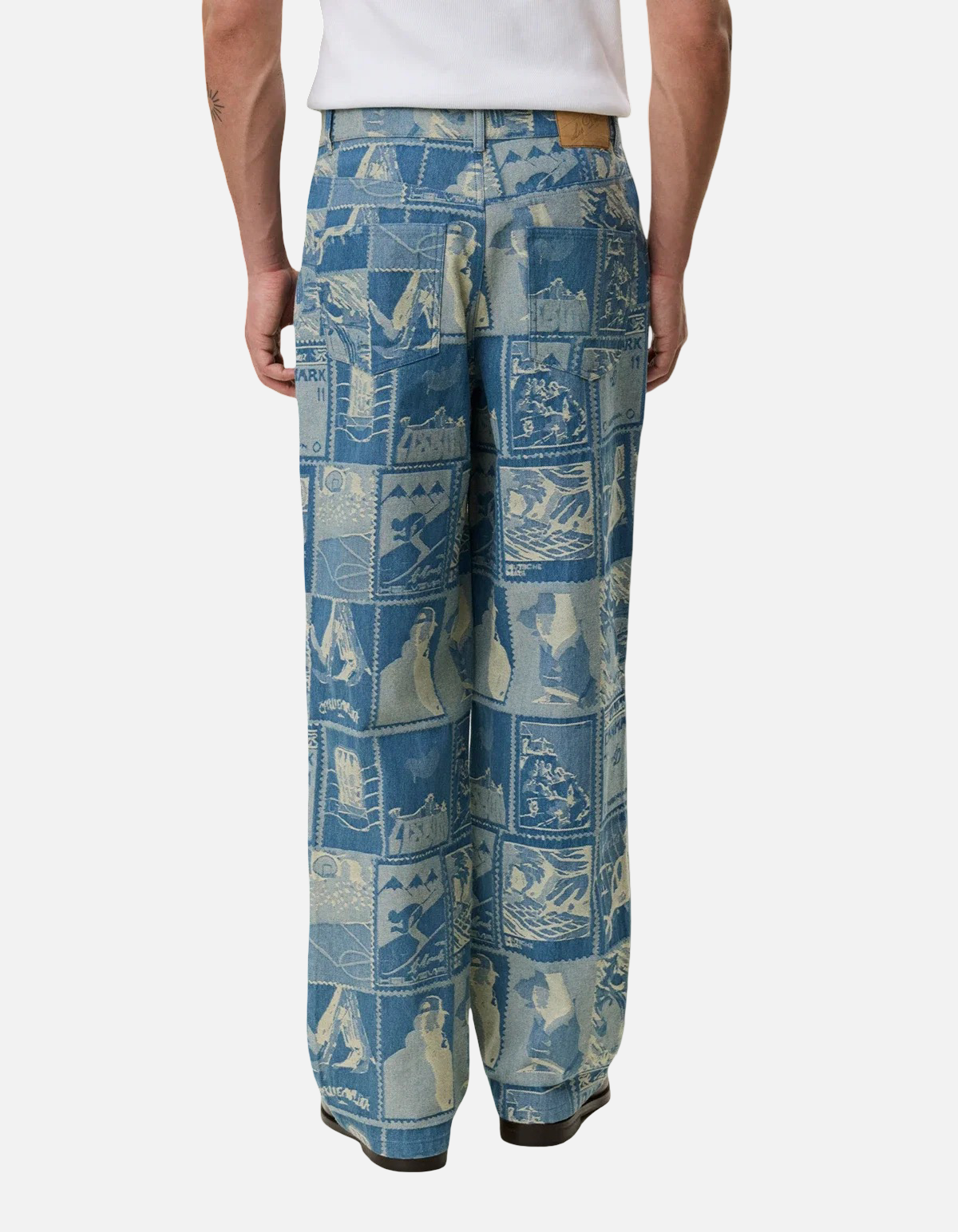 Pantalones Jacquard con sello ROI de Les Deux