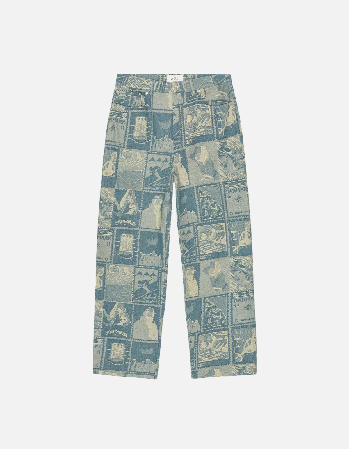 Pantalones Jacquard con sello ROI de Les Deux