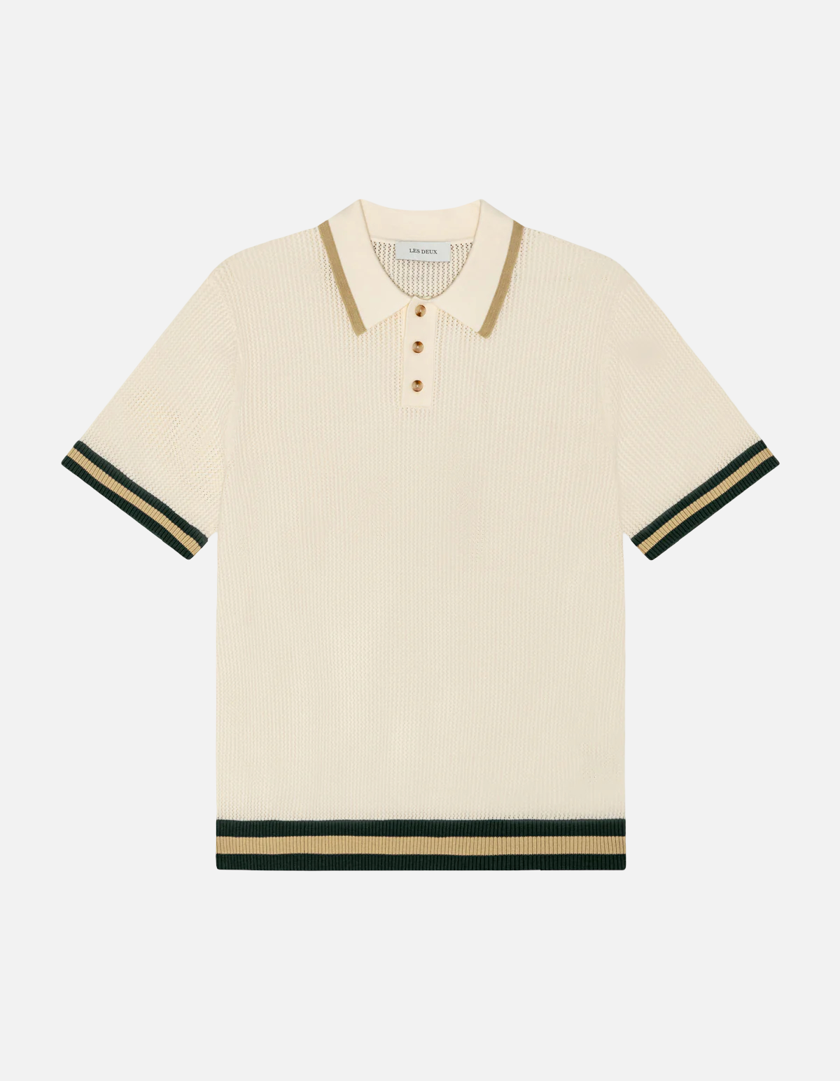 Polo de punto de encaje de Les Deux