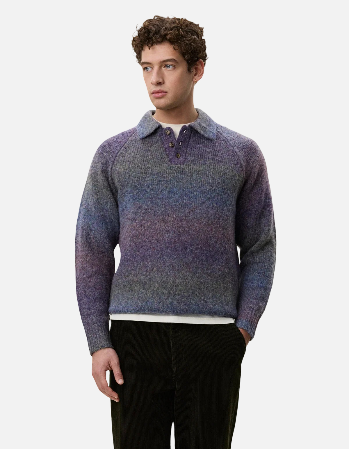 Polo de punto Gradient de Les Deux
