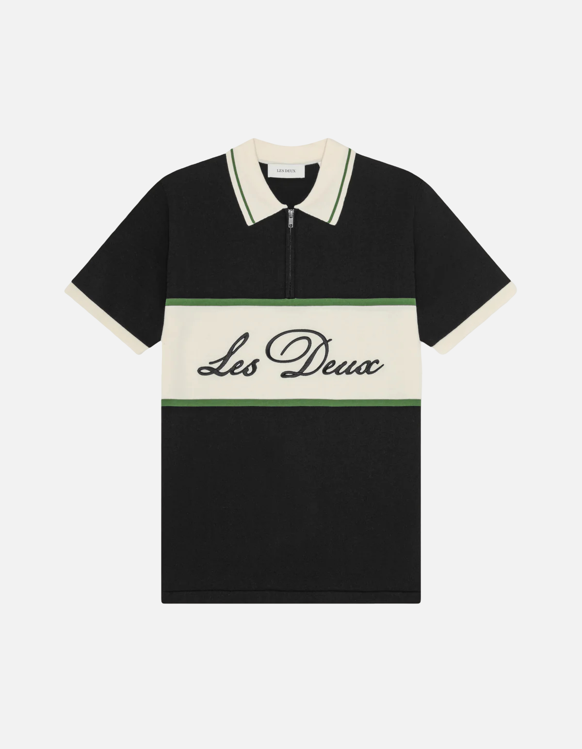 Polo De Punto Con Cremallera de Les Deux