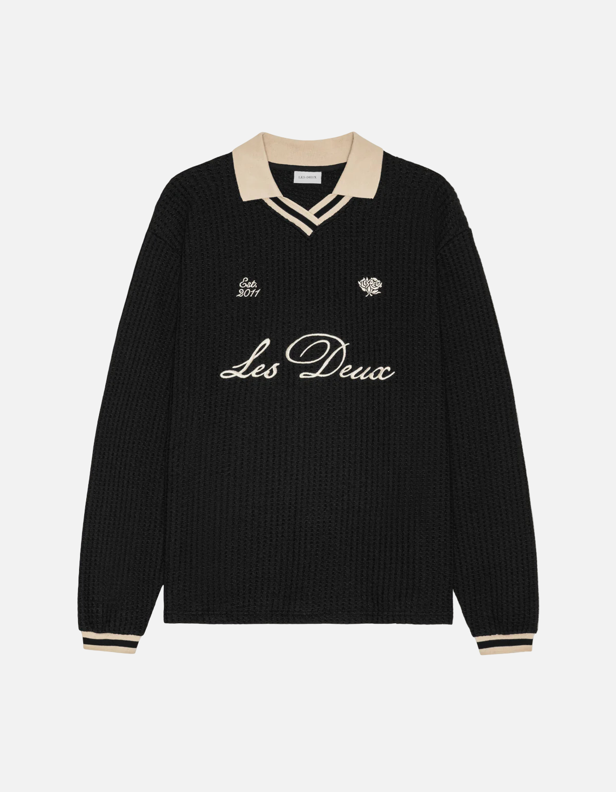 Polo De Fútbol Waffle LS de Les Deux