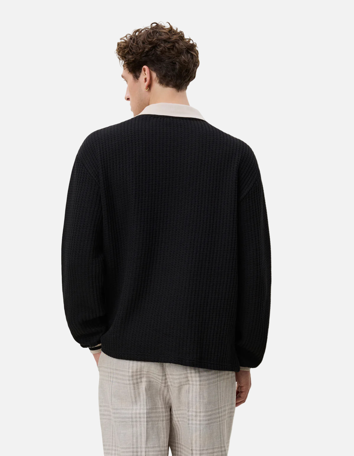 Polo De Fútbol Waffle LS de Les Deux