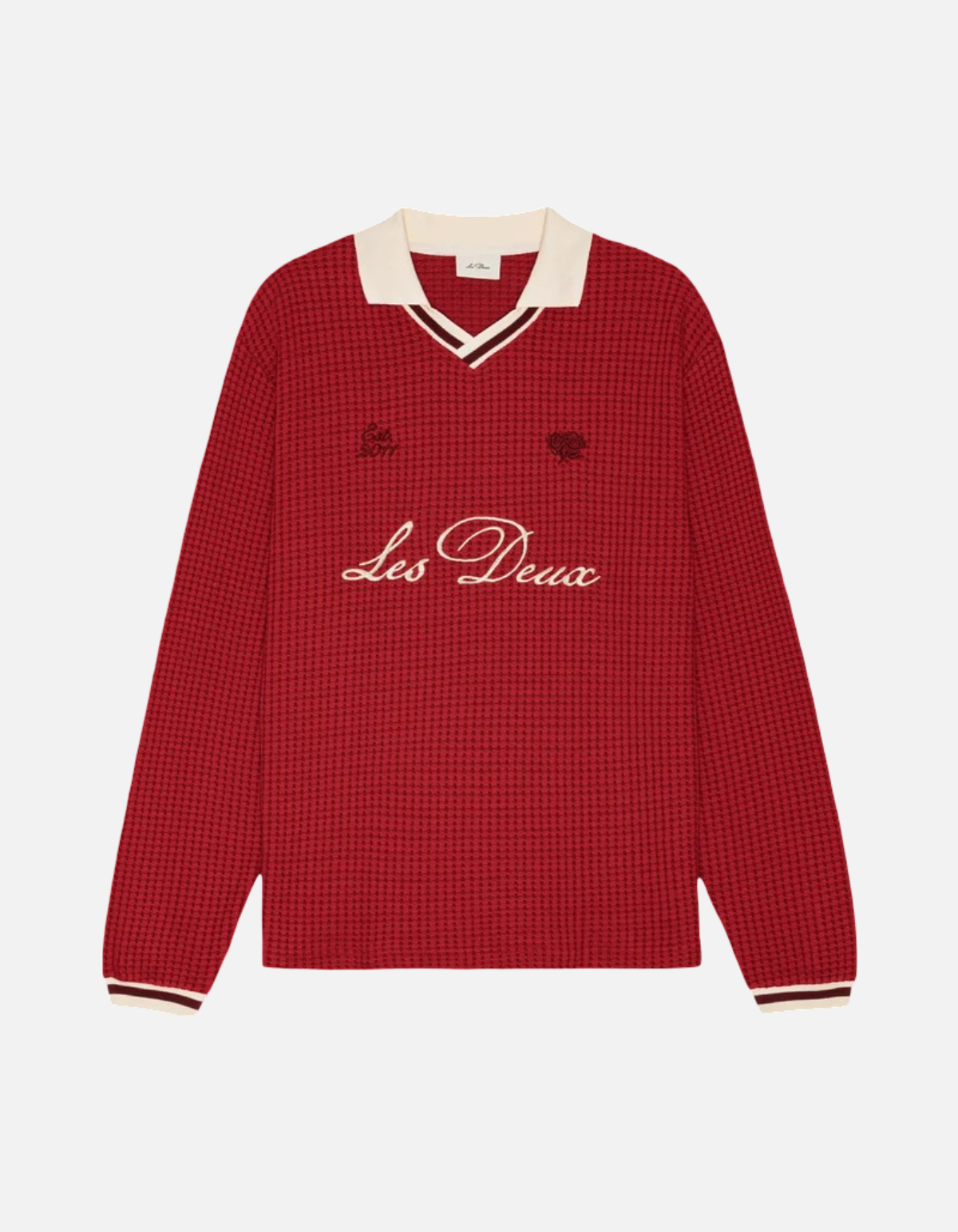 Polo Waffle samba red de Les Deux